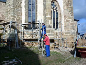 Kirchenrenovierung 2010 / 2011 (Foto: Karl-Franz Thiede)